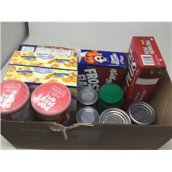 Lot of Assorted Groceries