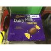 Image 1 : Dairy Milk Toffee Milk Chocolate Bars (24 x 100g)