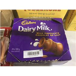 Cadbury Dairy Milk Chocolate Bars (24 x 100g)