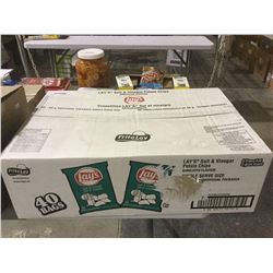 Case of Lays Salt and Vinegar Chips (40 x 40g)