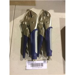 Williams Locking Pliers Lot of 2