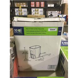 Real Solutions Slide-Out Waste and Recycling Center