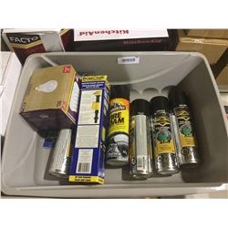 Bin of Rust Enamel and Misc.