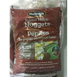 NuScape Rubber Mulch Nuggets Red (22.6L)