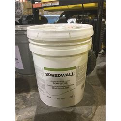 Speed Wall Interior Latex Paint Semi-Gloss White 18.5L