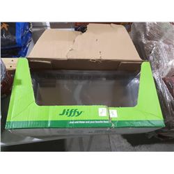 Case of Jiffy Dome Display Cartons