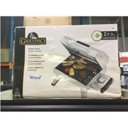 Grill Pro Electric Portable Stainless Steel Grill