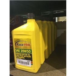 Race Pro SAE 20W50 Premium Motor Oil (6x 946mL)