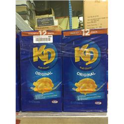 Kraft Dinner Original 12-Pack Lot of 2