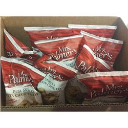 Case of Mrs Palmers Parmesan & Garlic Pita Snacks