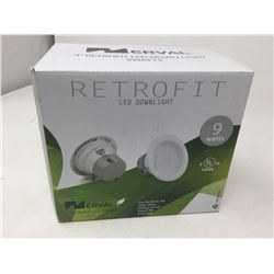 Retrofit LED Dimmable Downlight (9w)