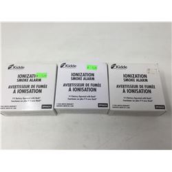 Lot of Kidde Ionization Smoke Alarms (3)