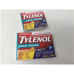 Lot of Tylenol Cold Extra Strength (Day and Night)