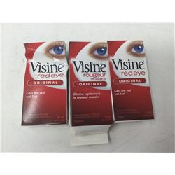 Lot of Visine Original (3 x 15ml)