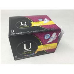 Lot of U by Kotex Regular Ultra Thin Pads