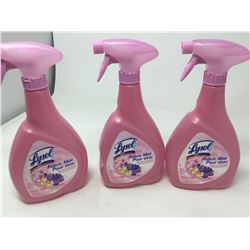 Lot of Lysol Fabric Refresher Mist in Blossoms & Springtime (3 x 800ml)