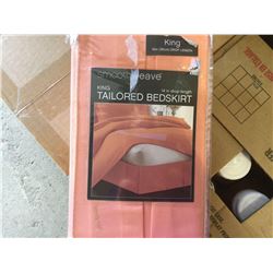 King Size Tailored Bedskirt