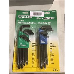 Allen Wrench Ball Plus 22Pc Hex Set