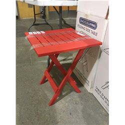 Gracious Living Folding Side Table Lot of 3