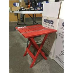 Gracious Living Folding Side Table Lot of 3