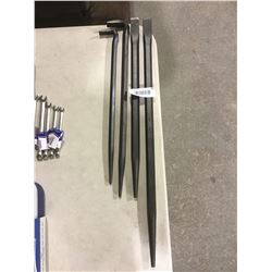 NEW Prybar Set Lot of 4