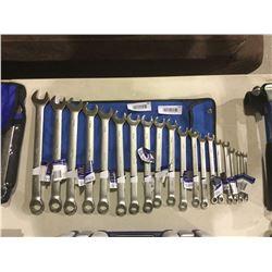 NEW Williams 19-Piece Metric Combination Wrench Set