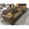 Image 4 : NEW Love Seat, Sofa Set w/ Throw Pillows Lot of 2