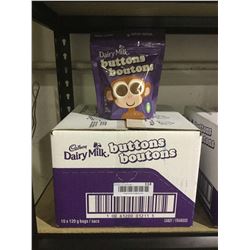 Case of Dairy Milk Chocolate Buttons (10 x 120g)
