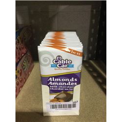 Cable Car Almond Milk Chocolate Bars (14 x 100g)
