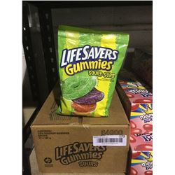 Case of Lifesaver Gummies Sours (12 x 180g)