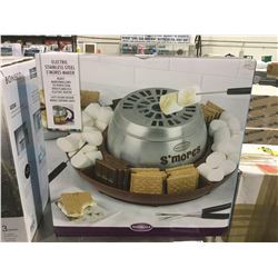 Nostalgia Electric Stainless Steel S'mores Maker