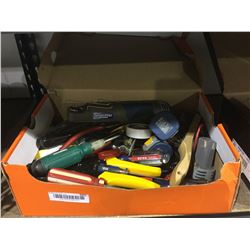 Box of Assorted Hand Tools