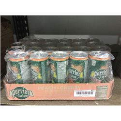 Perrier Sparkling Peach and Cherry Juice (23 x 330mL)