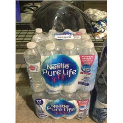 Nestle Pure Life Natural Spring Water (12 x 500mL) Lot of 2
