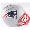 Image 1 : Malcolm Butler Signed Patriots Full-Size Helmet Inscribed "You Mad Bro?" (Radtke COA)