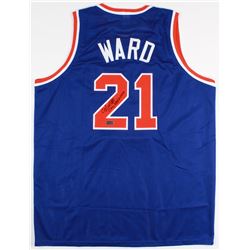 Charlie Ward Signed Knicks Jersey Inscribed "Only NBA Heisman" (Radtke COA)