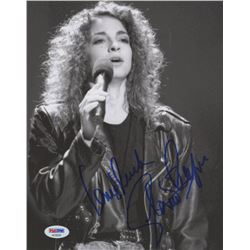 Gloria Estefan Signed 8x10 Photo Inscribed "Love  Luck" (PSA COA)
