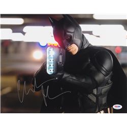 Christian Bale Signed "The Dark Knight" 11x14 Photo (PSA COA)