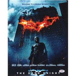 Christian Bale Signed "The Dark Knight" 11x14 Photo (PSA COA)