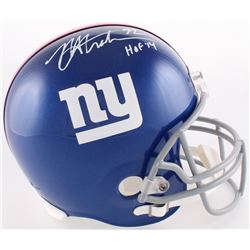 Michael Strahan Signed Giants Full-Size Helmet Inscribed "HOF '14" (JSA COA)