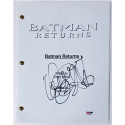 Danny DeVito Signed "Batman Returns" Full Movie Script (PSA COA)