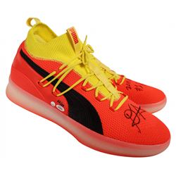 Deandre Ayton Signed LE Pair of (2) Puma Clyde Court Disrupt Basketball Shoes Inscribed "2018 NBA #1