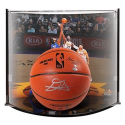 Deandre Ayton Signed NBA Game Ball Series Basketball With Curve Display Case (Game Day Legends COA  
