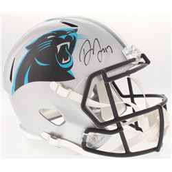 Devin Funchess Signed Panters Full-Size Speed Helmet (JSA COA)