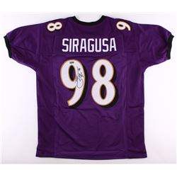 Tony Siragusa Signed Ravens Jersey Inscribed "XXXV" (Radtke COA)