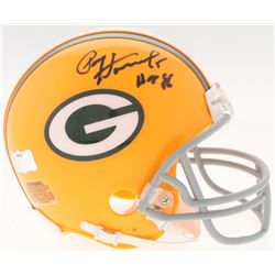 Paul Hornung Signed Packers Mini-Helmet Inscribed "HOF 86" (Radtke COA)