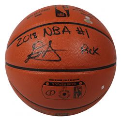 Deandre Ayton Signed LE NBA Game Ball Series Basketball Inscribed "2018 NBA #1 Pick" (Game Day Legen