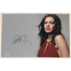 Anne Hathaway Signed 12x18 Photo (PSA COA)
