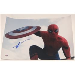 Tom Holland Signed "Spiderman: Far From Home" 12x18 Photo (PSA COA)
