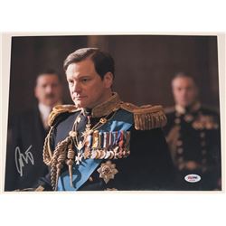 Colin Firth Signed "The King's Speech" 11x14 Photo (PSA COA)